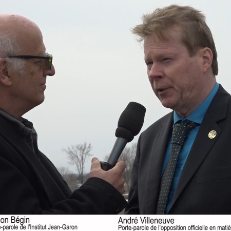 Simon Bégin et André Villeneuve